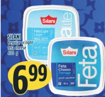 Marché Adonis Silani regular or light feta cheese offer