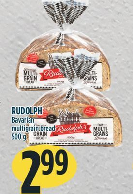 Marché Adonis Rudolph bavarian multigrain bread offer