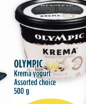 Marché Adonis Olympic krema yogurt offer