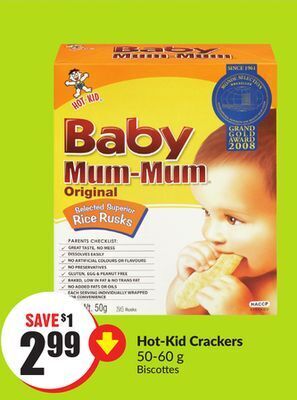 Chalo FreshCo Hot-kid crackers 50-60 g offer