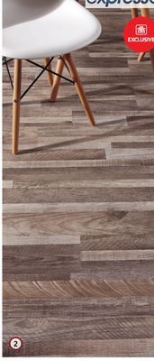 Home Hardware Edelweiss press & go expresso vinyl plank flooring offer