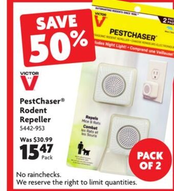 Home Hardware Pestchaser rodent repeller offer