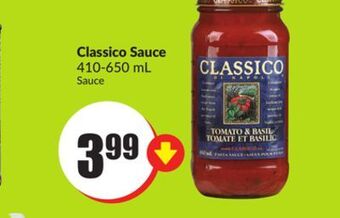 FreshCo Classico sauce 410-650 ml offer