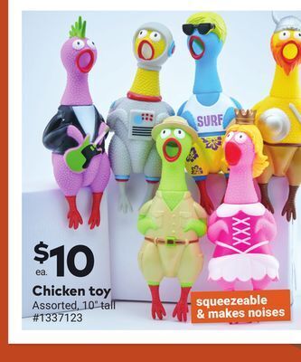Giant Tiger Chicken toy offer