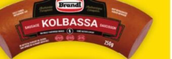 Giant Tiger Kolbassa sausage chubs offer