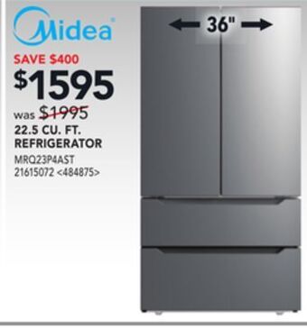 RONA Midea 22.5 cu. ft. refrigerator offer