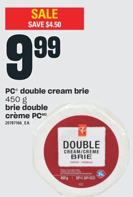 Valu-mart Brie double crème pc offer