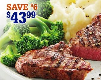 M & M Food Market New york striploin steaks offer