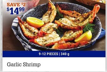M & M Food Market Garlic shrimp offer