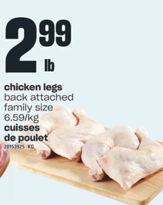 Valu-mart Cuisses de poulet offer