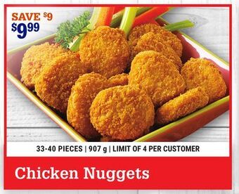 M & M Food Market Chicken nuggets offer