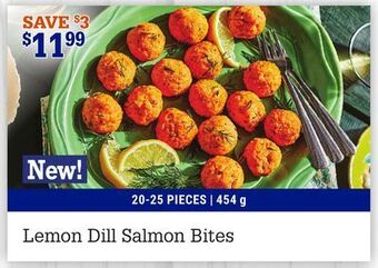 M & M Food Market Lemon dill salmon bites offer