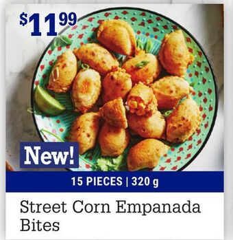 M & M Food Market Street corn empanada bites offer