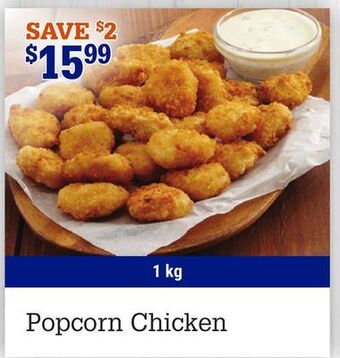 M & M Food Market Popcorn chicken offer