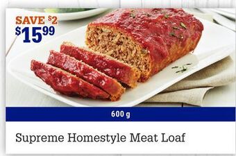 M & M Food Market Supreme homestyle meat loaf offer