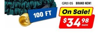 Factory Direct Arctic sky 100 ft expandable garden hose offer
