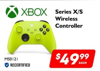 Factory Direct Microsoft xbox series x|s wireless controller offer
