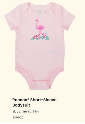 Babies 'R' Us Rococo short-sleeve bodysuit offer