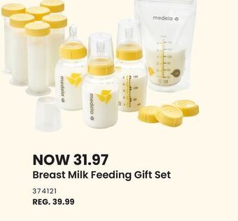 Babies 'R' Us Medela breast milk feeding gift set offer