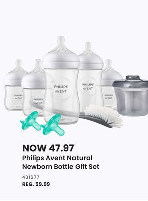 Babies 'R' Us Philips avent natural newborn bottle gift set offer