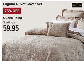 Linen Chest Lugano duvet cover set offer