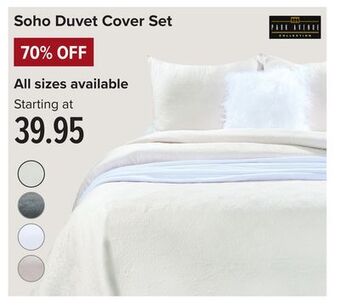 Linen Chest Soho duvet cover set offer
