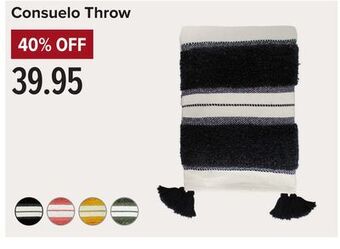 Linen Chest Consuelo throw offer