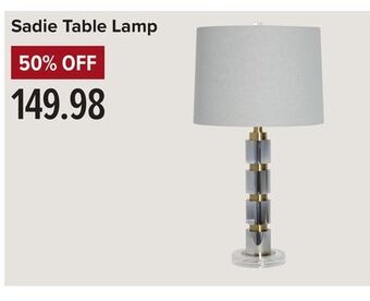 Linen Chest Sadie table lamp offer