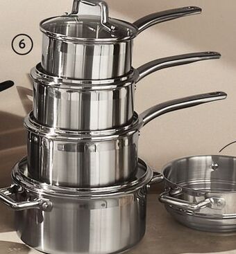 Walmart T-fal 9-piece stainless steel cookware set offer