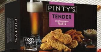 Walmart Pinty's buffalo chicken breast chunks 780 g or crispy chicken fillet offer