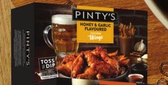 Walmart Pinty's buffalo or honey & garlic chicken wings offer