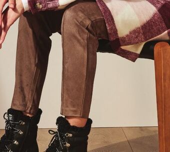 Walmart Mexx suede-like leggings offer