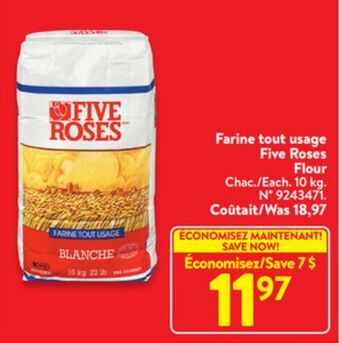Walmart Five roses flour offer