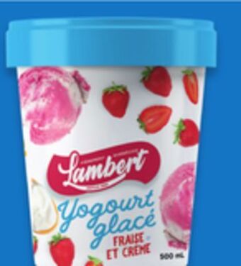 Walmart Lambert ice cream or frozen yogurt tubs offer
