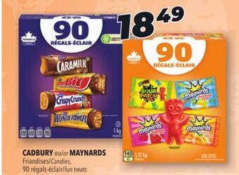 Familiprix Cadbury or maynards candies offer