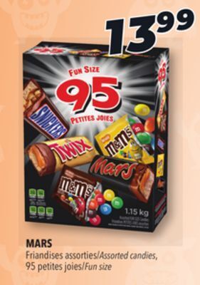 Familiprix Mars assorted candies offer