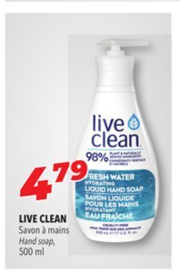 Familiprix Live clean hand soap offer