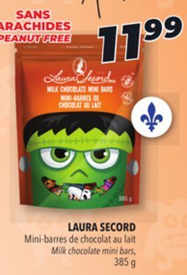 Familiprix Laura secord milk chocolate mini bars offer