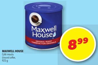 Familiprix Maxwell house ground coffee offer