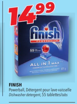 Familiprix Finish powerball, dishwasher detergent offer