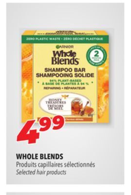 Familiprix Whole blends selected hair products offer