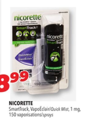 Familiprix Nicorette quick mist offer