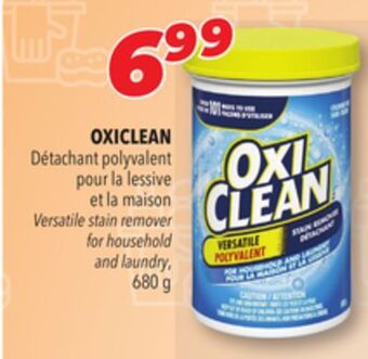 Familiprix Oxiclean versatile stain remover for household and laundry offer