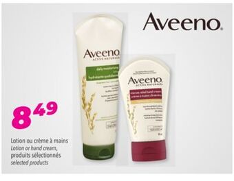 Familiprix Aveeno lotion or hand cream offer
