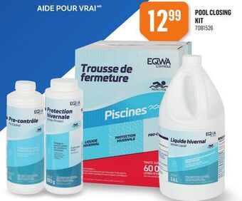 Canac Pool closing kit offer