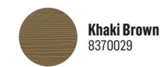 Canac Khaki brown fiber cement siding 6-¼ in offer