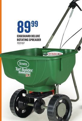 Canac Edgeguard deluxe rotating spreader offer