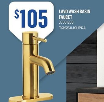 Canac Lavo wash basin faucet offer