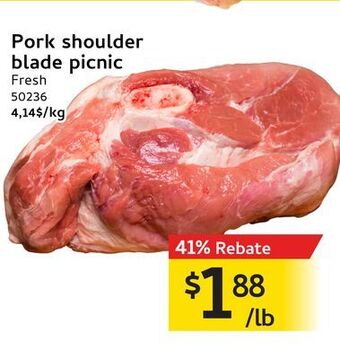 Mayrand Pork shoulder blade picnic offer