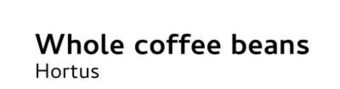 Mayrand Whole coffee beans offer
